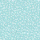 Sweet Little Lamb Dreamy Swirls - Aqua
