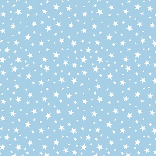 Sweet Little Lamb Little Stars - Blue