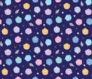 Swim With Me Little Shells - Navy