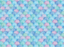 Swim With Me Scalloped Shells - Blue