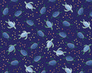 Swim With Me Sea Turtles - Navy