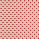 TILDA Creating Memories Woven - Polkadot Red
