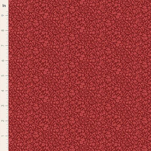 TILDA Merry Little Christmas Blender Eve - Burgundy