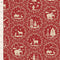 TILDA Merry Little Christmas Paperscenes - Burgundy
