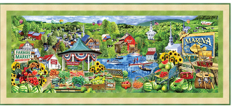 Tammy Table Runner Kit - All Seasons Spring - Farmers Market