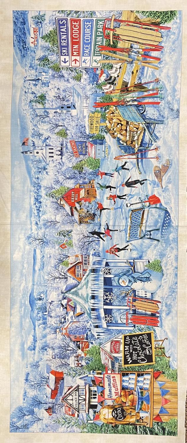 Tammy Table Runner Kit - All Seasons Winter - Outdoor Fun
