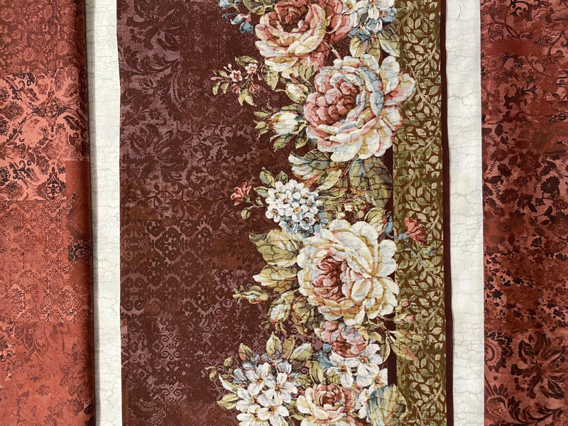Tammy Table Runner Kit - Carpet Bag Romance Red