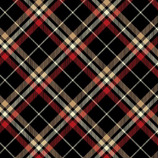 Tartan Plaid 108" - Black