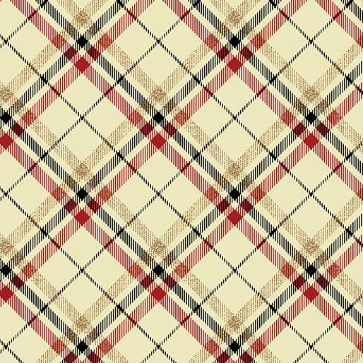 Tartan Plaid 108" - Cream