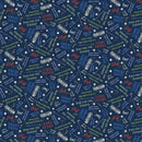 Tee Time Words - Navy Blue