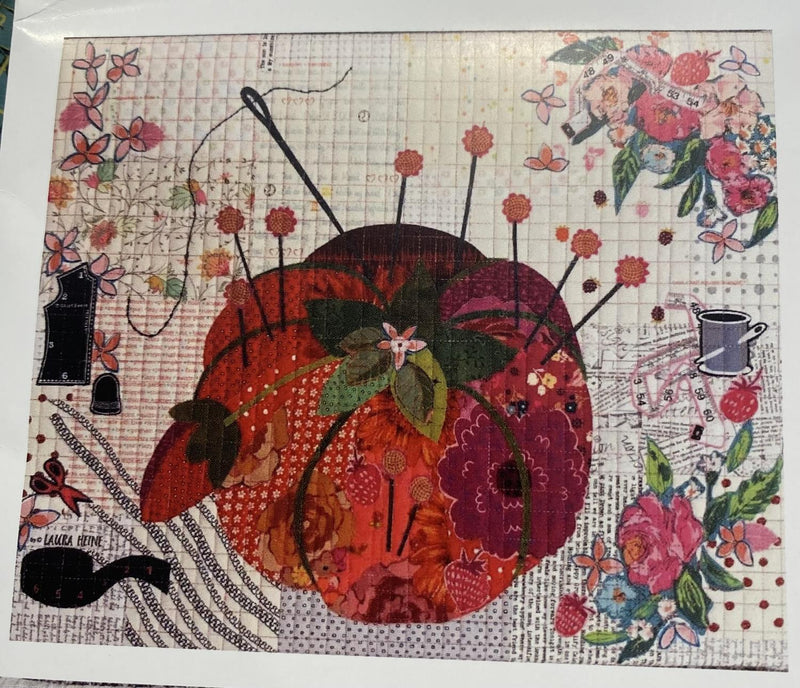 Teeny Tiny Pincushion  Collage Kt