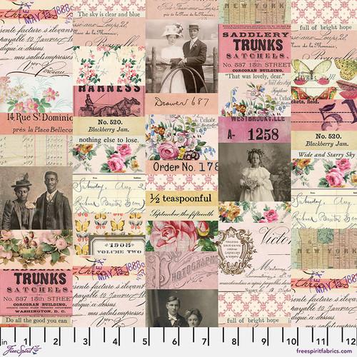 Tim Holtz Palette Pink Collage - Pink