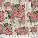 Tim Holtz Palette Red Map - Red