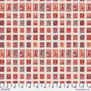 Tim Holtz Palette Red Stamps - Red