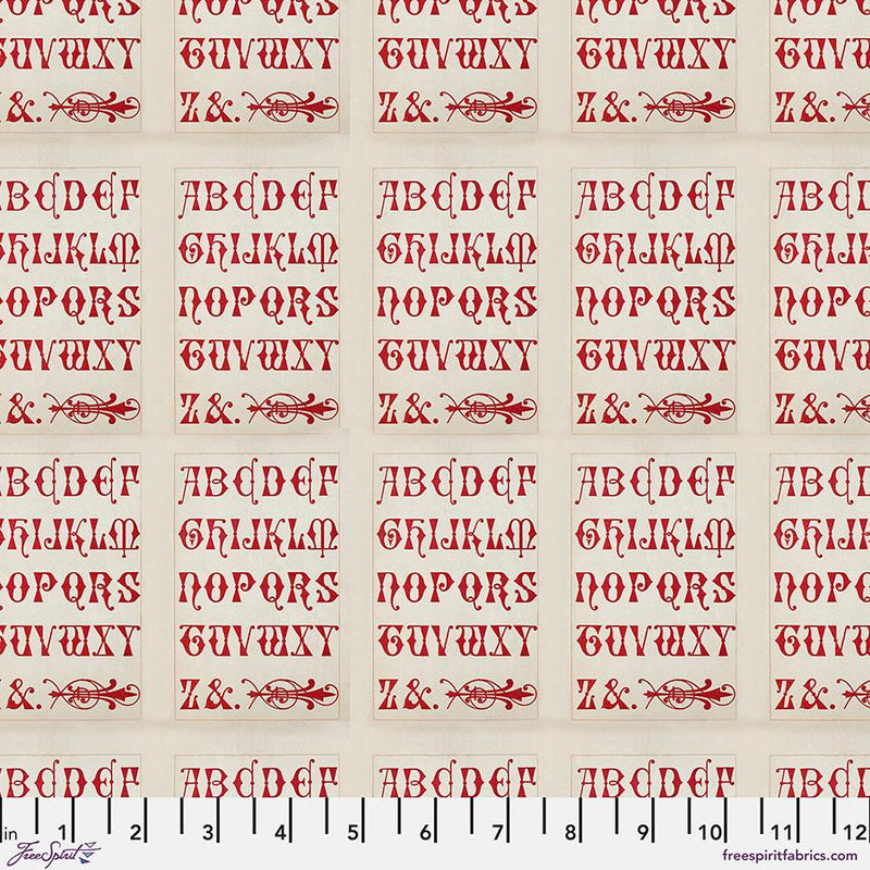Tim Holtz Palette Red Typography - Red