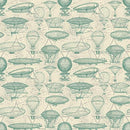 Time Travel Airship Blueprint - Ivory