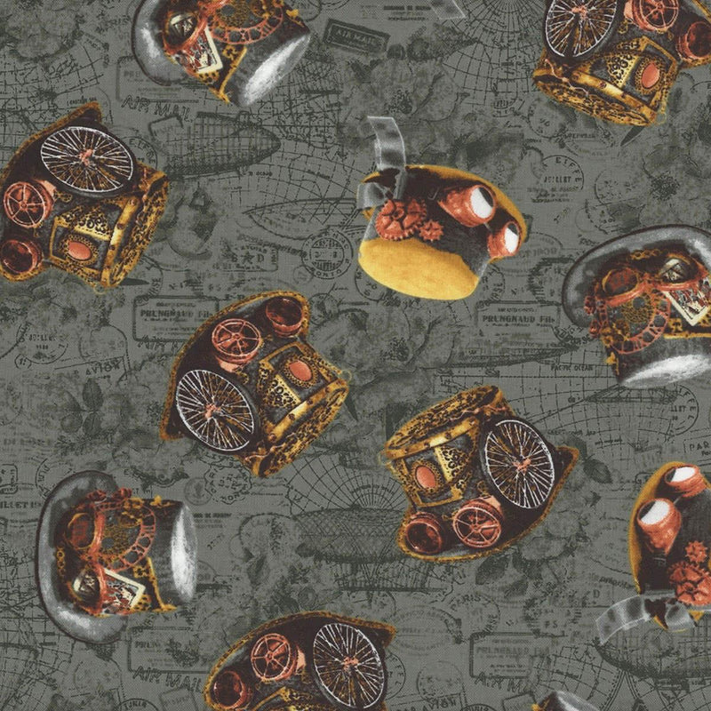 Time Travel Hats - Gray