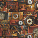 Time Travel Luggage - Brown