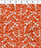Toil & Trouble Glow in the Dark Skeletons - Dark Orange