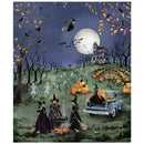 Toil & Trouble 36" Witches Scenic Panel - Multi