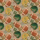 Touchdown Football Season - Tan/Multi