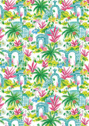 Tropical Splash Tropical Oasis - White
