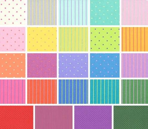 True Colors Tiny Coordinates 10" Squares