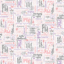 Tutu Cute Words - White