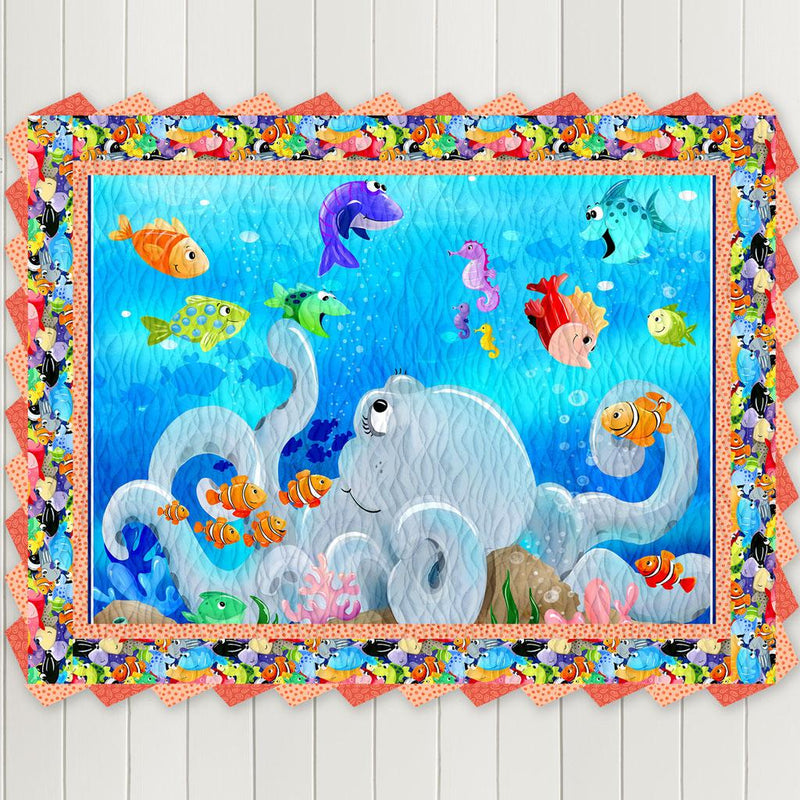 Under the Sea - Creative Edges Quilt Kit