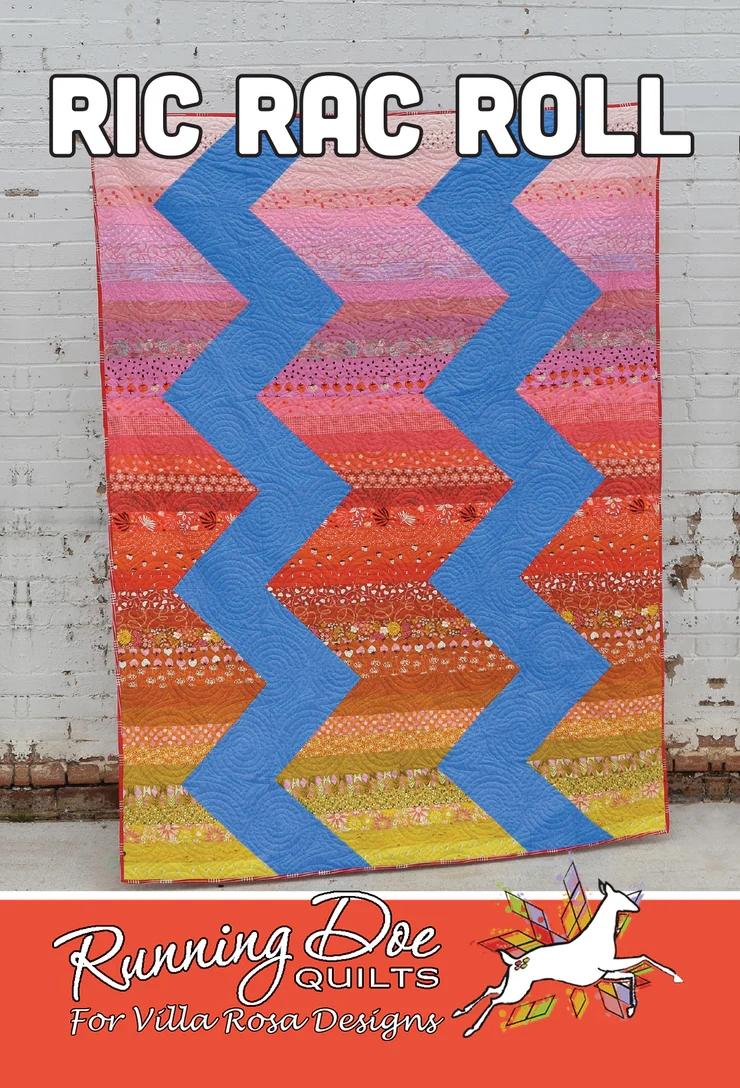 Ric Rac Design Villa Rosa Designs - Ric Rac Roll – Bits 'n Pieces Quilt Shop