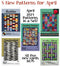 Villa Rosa Monthly Pattern Set April 2024