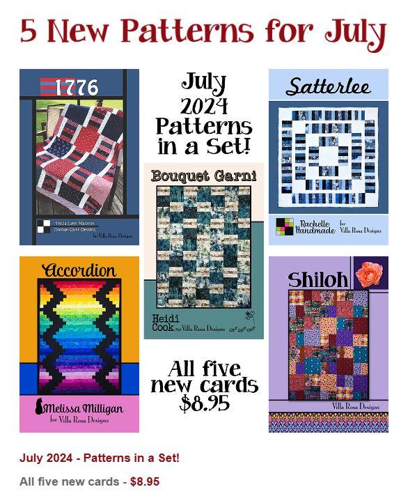 Villa Rosa Monthly Pattern Set July 2024