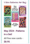 Villa Rosa Monthly Pattern Set May 2024