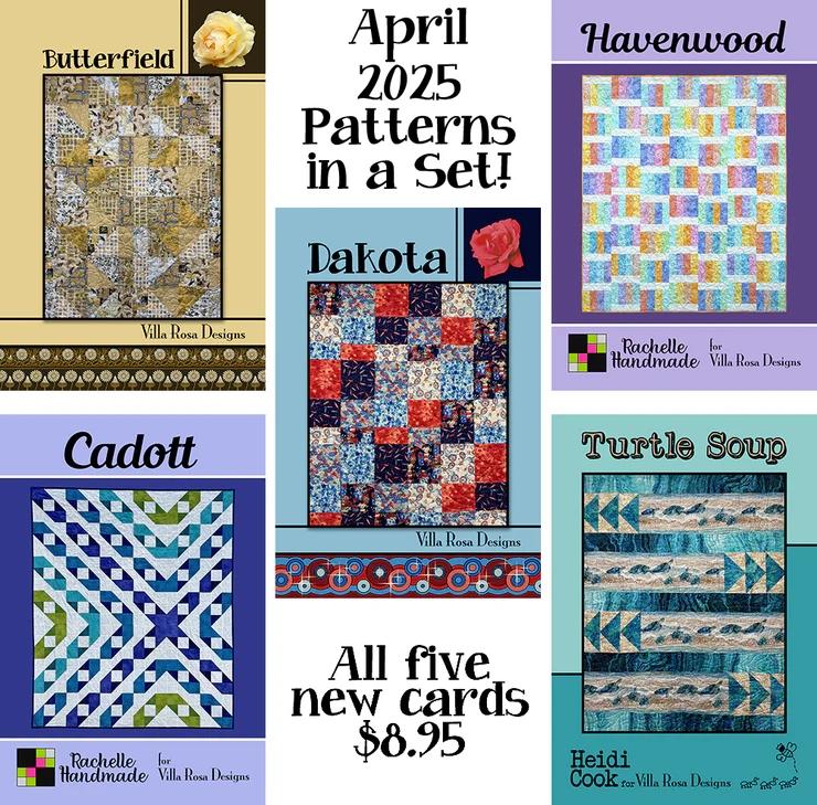 Villa Rosa Monthly Patterns April 2025