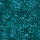 Vintage Damask 108" Quiltback - Teal   108" x 56"  pre-cut