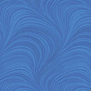 Wave Texture 108" Flannel - Medium Blue