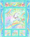 Wee Ones 36" Unicorn Panel - Multi