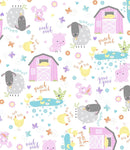 Wee Ones Barn Animals - White