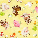 Wee Ones Farm Animals - Yellow