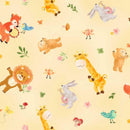 Wee Ones Party Animals Allover - Yellow