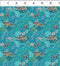 Whimsy Bloom - Teal