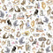 Whiskers & Paws Directional Cats - White