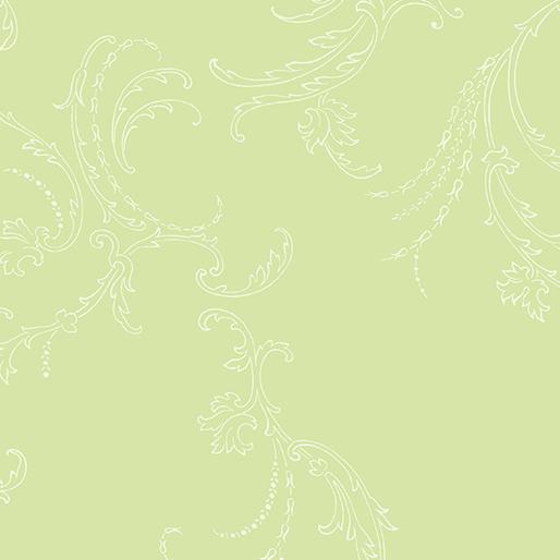 Whispering Lilies Jackie Scroll - Light Green