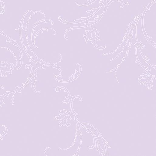 Whispering Lilies Jackie Scroll - Light Purple