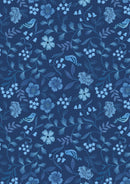Wide Widths Brensham Blue Floral