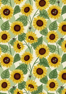 Wide Widths Sunflowers