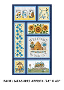 Wildflower Honey 24" Panel - Multi