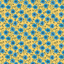 Wildflower Honey Blue Flowers - Yellow