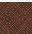 Winter Enchantment Border Stripe - Red