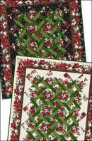Winter Enchantment Garden Twist Quilt Kit Cream Version